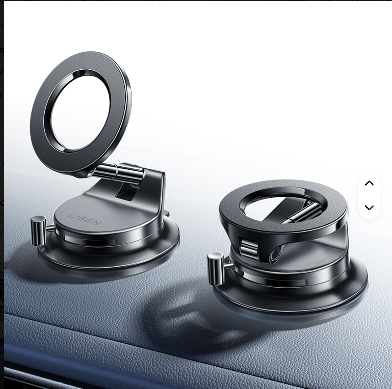 MOVEN™ Support Téléphone Voiture 360° – Aimant N52 Ultra-Puissant & Fixation Ventouse Premium